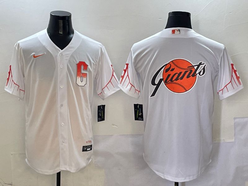 Men San Francisco Giants Blank White Game Nike 2025 MLB Jersey style 9->san francisco giants->MLB Jersey